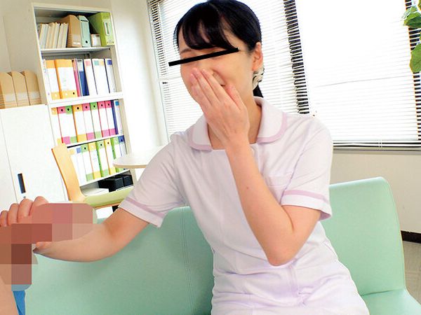 【ナースと不倫セックス】現役看護師のキツキツおま●こにドクドク生中出し！赤面しながらもデカチン激ピストンでイキまくり！！